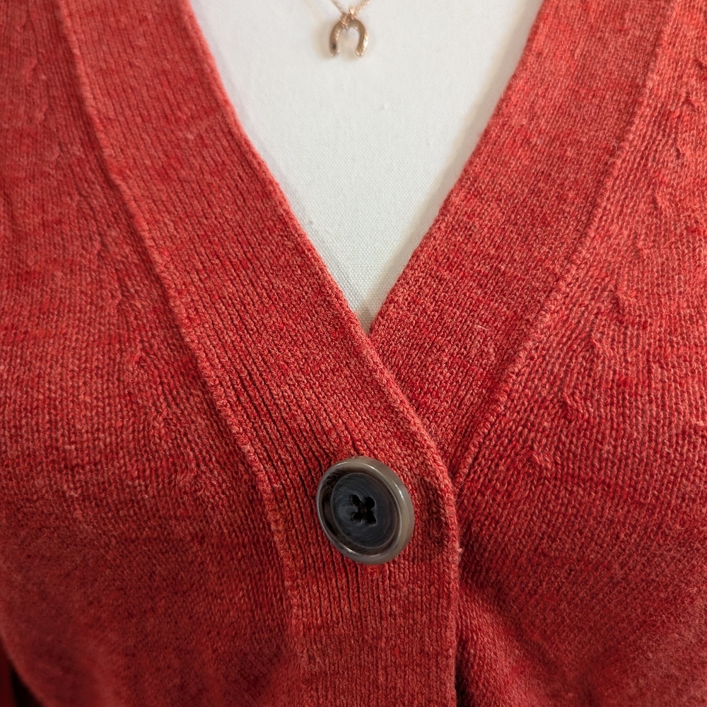 Banana Republic orange crop cardigan - Picture 6 of 6